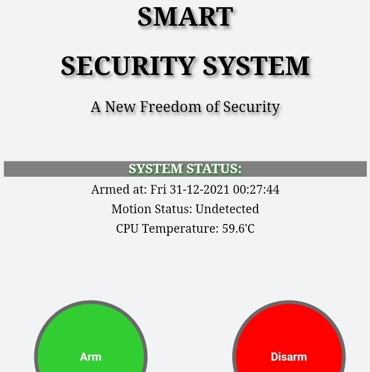 Smart Security System